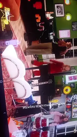 première répétition avec Lucie 