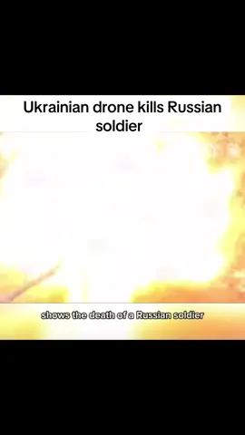 Brutal reconnaissance drone footage released by Ukrainian sources shows the death of a Russian soldier after an explosive FPV drone lands on his legs and detonates. This footage was released by the Birds of Magyar drone unit, and a longer version does exist that shows the soldier's agonizing last minutes where he struggles to move without the bottom half of his body. #ukraine #dronewarfare #russia #dronewarfare #military 