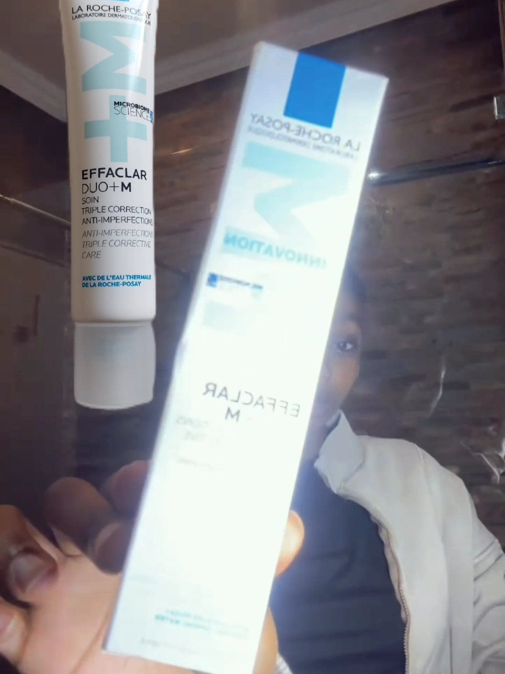 I hope we not popping pimples coming moo @larocheposay #LaRochePosayZA #Effaclar #DontPopIt #Gifted #HMZ @humanz