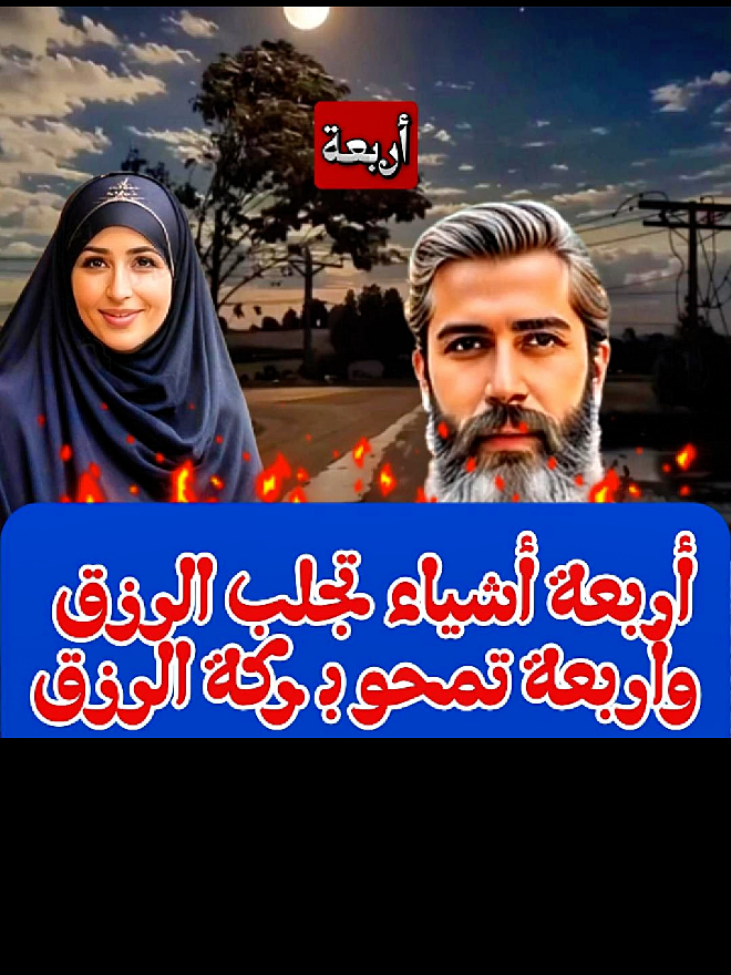 أربعة أشياء تجلب الرزق؟ وأربعة تمحو بركة الرزق؟ وما هما العينان اللتان لا تمسهما النار؟  معلومات وحقائق دينية Traduction Quatre choses qui apportent de la subsistance ? Et quatre effacent la bénédiction des moyens de subsistance ? Et quels sont les deux yeux qui ne sont pas touchés par le feu ?  Informations et faits religieux  #الإسلام #الاسلام #القرآن #france #us 