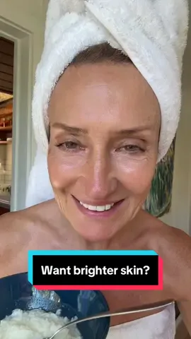 Do you want to lighten your skin naturally? Do you have age spots and dark spots You are trying to get rid of? You need to try this face mask and use it consistently to hydrate and lighten. All you need is rice and yogurt!❤️ ##fyp##skin##facemask##natural##healthy