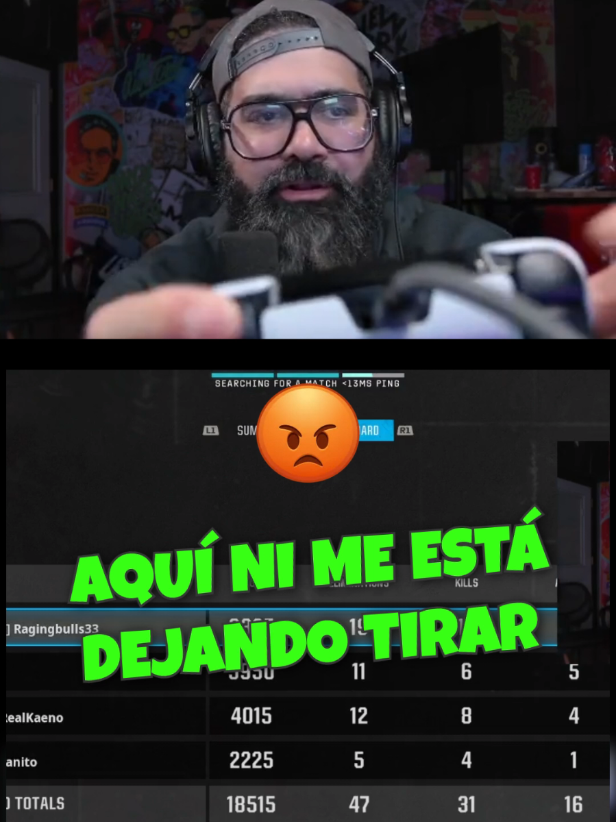 No me está dejando tiraaaa! 😡 🤬 🎮 #manitosgaming #latinogamer #warzone #cod #callofduty 