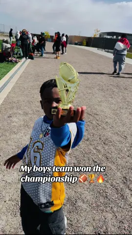 So proud of my boy & his team! They played so hard all season & nothing but improvement & growth!! Proud football mama 🥺 #football #foryoupage #viral #fyp #fypシ 