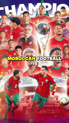 The Rise of Moroccan Football! 🇲🇦⚽ #morocco #football #U20worldcup #fyp #viral