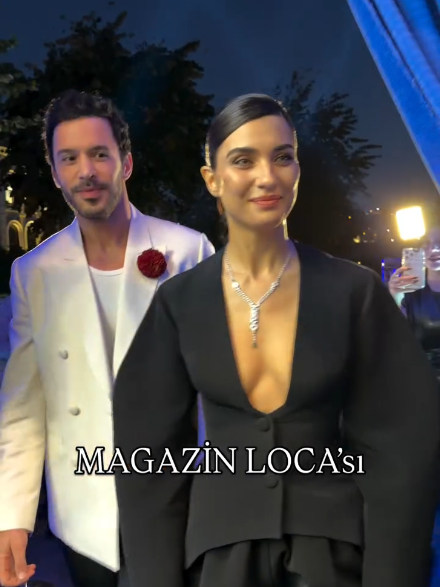 How beautiful 🌹 Gala premiere of the film #DehşetBey  @tubabustun.official