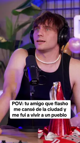 Gaspi se cansó de la ciudad y se fue a vivir a un pueblo. #gaspi #olgaenvivo #olga #miguegranados #outofcontext 
