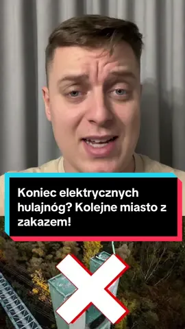 Koniec elektrycznych hulajnóg? Kolejne miasto z zakazem! #hulajnoga #zakaz #news #polska 