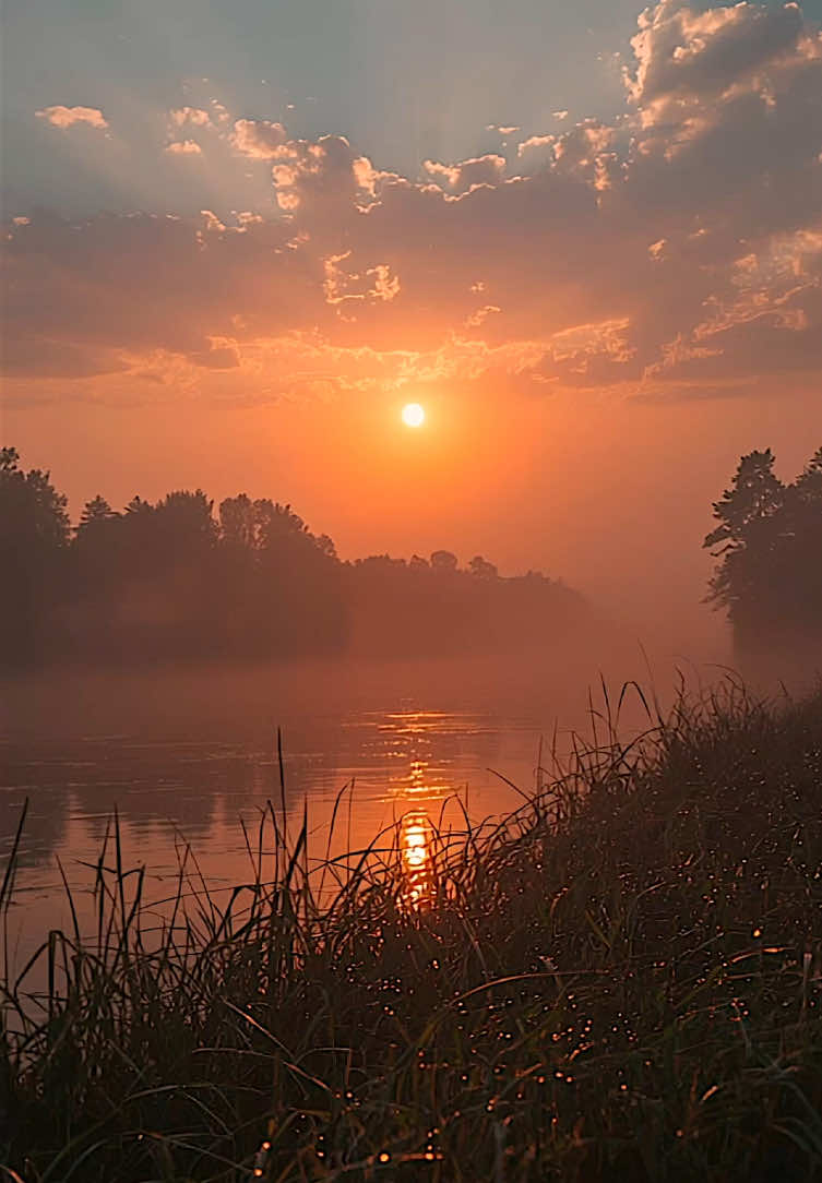 Relaxation by the river #RelaxationTV #naturelovers #sunset #forestlover #relaxingtime #foryou #naturetok #soothingvibes #calmingvideo  