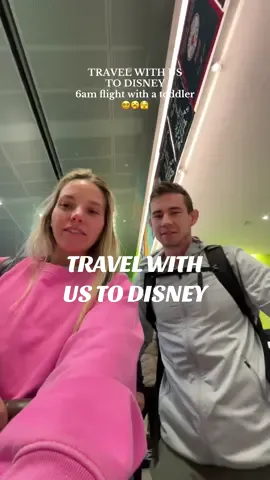 Travel day, so tried but we did it #disney #travelwithus #toddlertravel #toddlermom #momlife 