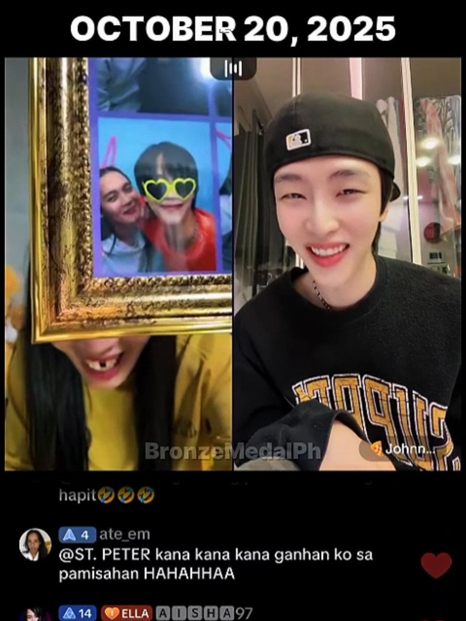 Part 1 of 3 Full Live Matches Oppa's Girl @johnnyboy_1210 and Ella October 20, 2025 #oppasgirl #pkdrama #fypシ゚ #fyp #fyppppppppppppppppppppppp