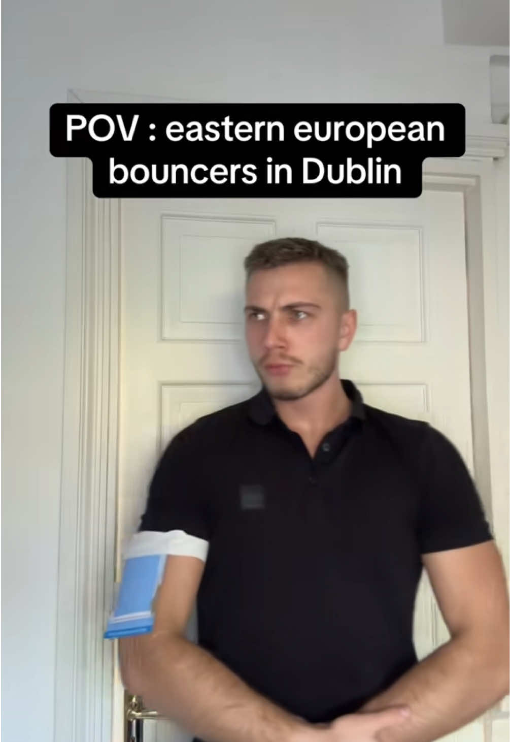 ze bouncer in Dublin repost #fyp #foryou #xcbzya #dublin #ireland 