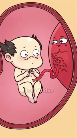 What Happens When a Pregnant Mom Eats Too Little. #animation #pregnant #women #funny #foryouu 