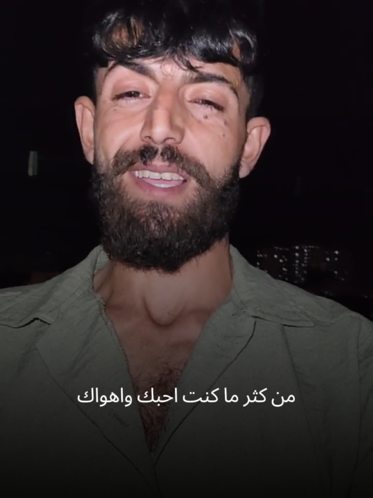 من كثر ماكنت احبك واهواك 😥💔🫵🏼