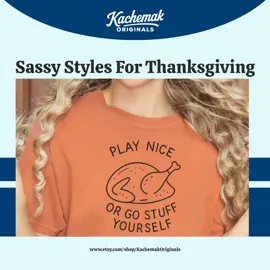 This Thanksgiving, express your personality with flair! 🙌 The Play Nice or Go Stuff Yourself shirt is crafted from 100% ring-spun cotton, ensuring maximum comfort during your festive feasts. Its cheeky turkey design not only adds humor but also serves as a great icebreaker at gatherings. With a relaxed, unisex fit, it’s a versatile choice for everyone. Plus, its durable construction means it can handle multiple Thanksgivings, making it a staple in your holiday wardrobe. Embrace the spirit of the season with a dash of sass! https://www.etsy.com/listing/4385896024/play-nice-or-go-stuff-yourself-shirt?ref=shop_home_active_34&pro=1&frs=1&logging_key=c10343216cbd5294dca8fdae2872bfa0d9e0b3ec%3A4385896024 #everydayshirts #holiday #funnyshirts #funnyshirtsayings #funnyshirt #sarcasticshirt