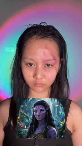Avatar makeup 🫦 #tiktok #makeup #fyb #foryou #avatar 