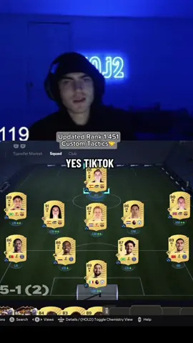 My new 451 Custom Tactics give them a try and let me know how you get on with them🤝 #eafc26 #fc26 #fyp #futchamps #e0j2 