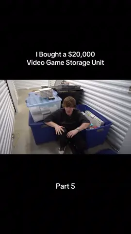 Craziest abandoned storage unit filled with video games! #abandoned #storageunit #videogames #playstation #crazy