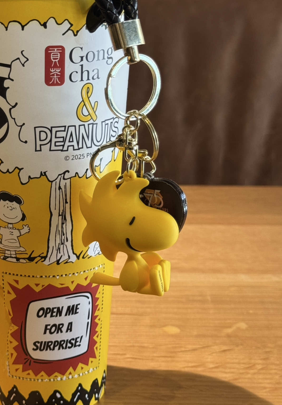Peanuts X Gong cha Surprise Cup ASMR 💛