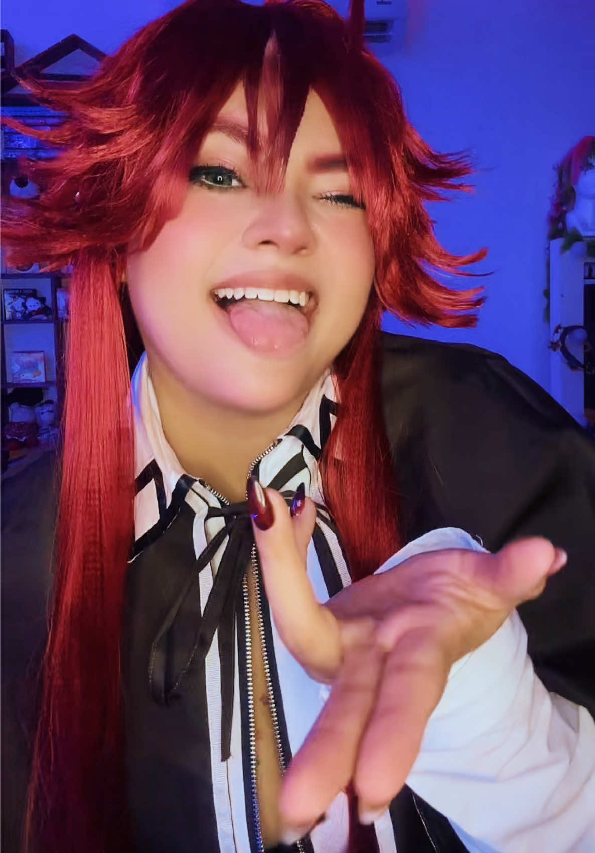 RIAS GREMORY IN THE HOUSEEEEE🔥😈🖤 Por fin les traigo a este personaje que no saben lo mucho que me lo estuvieron pidiendo! Y espero les guste mi versión tanto como a mi 🖤🔥 #riasgremory #highschooldxd #trend #cosplayer #fyp 
