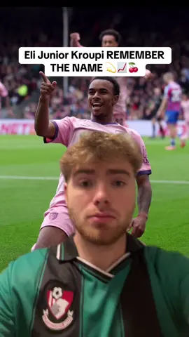 Eli Junior Kroupi is SUCH a talent WOW 😍🍒 #afcbournemouth #PremierLeague #footballtiktok #elijuniorkroupi #wonderkid 