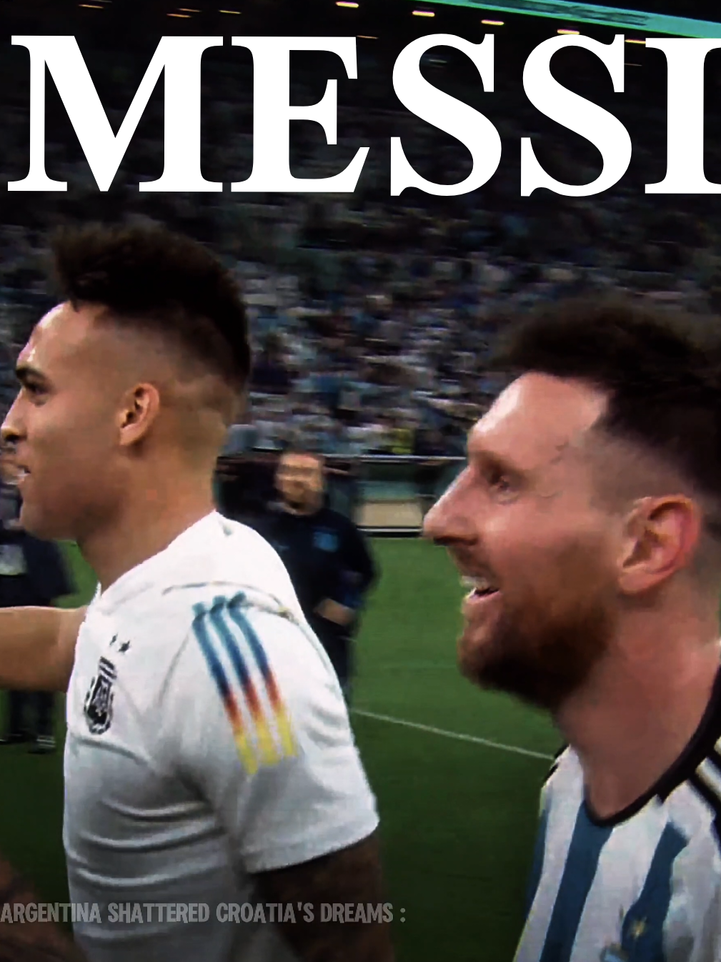 Argentine vs Croatie 🔥☠️ : Messi had a crazy game against Croatia, World Cup Finals  #MOROCCO #football #final #worldcup #argentina  final argentine vs morocco , u20 , مبارة الارجنتين و كرواتيا 