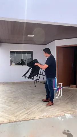 Cadeira Dobrável com Porta Copo #cadeira #acampamento #Praia #Pescaria 