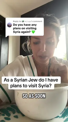 Replying to @🇸🇾 ܣܘܪܝܐ would LOVE to see my beautiful roots 🫶🏻 #syria #syrian #jew #jewishtiktok #jewish 