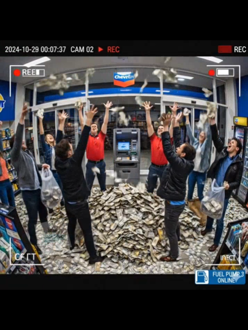 Lol another ATM machine malfunction 😂 #fyp #foryoupage #viral #conveniencestore #viralvideo 