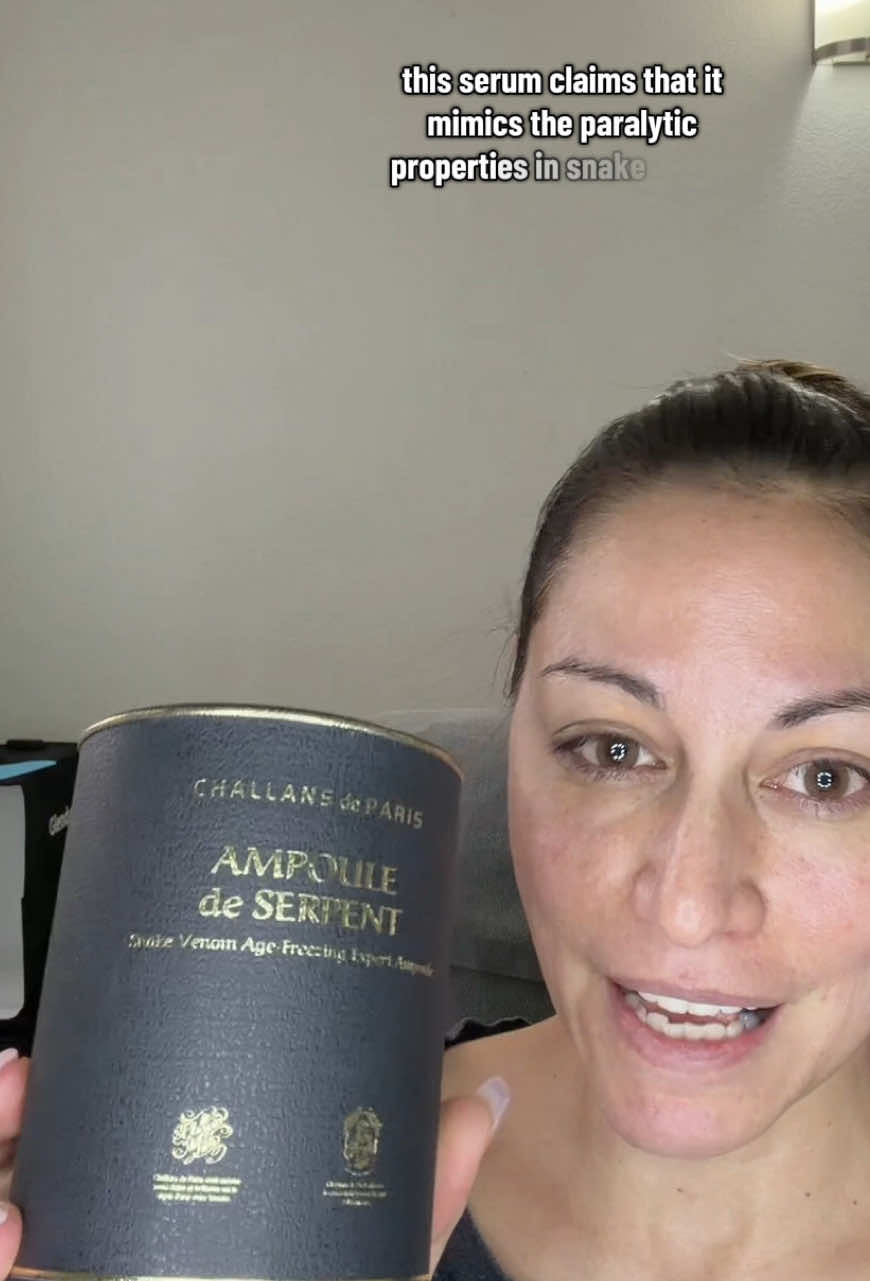I don’t usually trust anything that sounds venomous, but Challan de Paris Ampoule de Serpent changed that real quick. This serum uses peptides that mimic snake venom, and it tightens and smooths skin so fast it feels borderline illegal. The texture is silk in a bottle; light, quick-absorbing, and dangerously elegant. My fine lines softened, my skin looked airbrushed, and my jawline suddenly had structure like it was sculpted by Paris itself. It’s not a “self-care” serum, it’s a results serum. Luxurious, clinical, and just a little intimidating; the kind of product that doesn’t whisper promises, it delivers. This serum doesn’t play nice — it tightens, smooths, and lifts like it’s on a mission. Think snake venom, but couture. I received this product for free from Picky and Challans de Paris in exchange for my honest review.