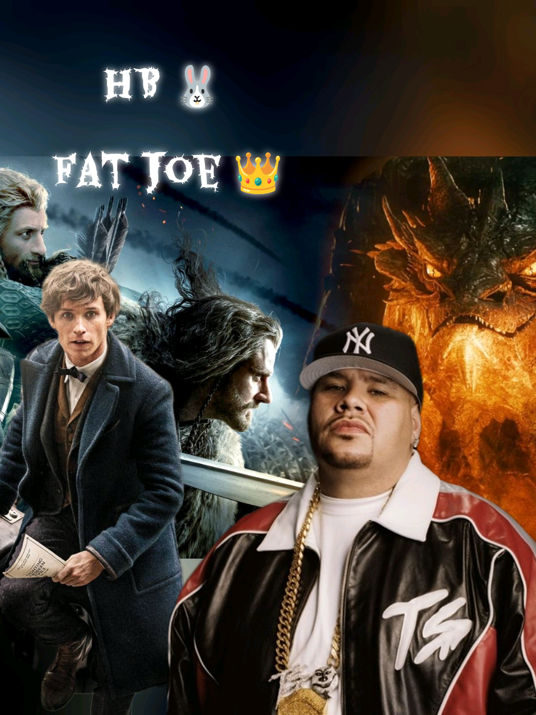 A DOODLE A DAY 7 😶‍🌫️ The Hobbit & Fantastic Beasts Drawing 🪄⚡ In 1 minute x Fat Joe 👑 What's Luv? #fyp #artistoftikok #harrypotter #lordoftherings #inktober 