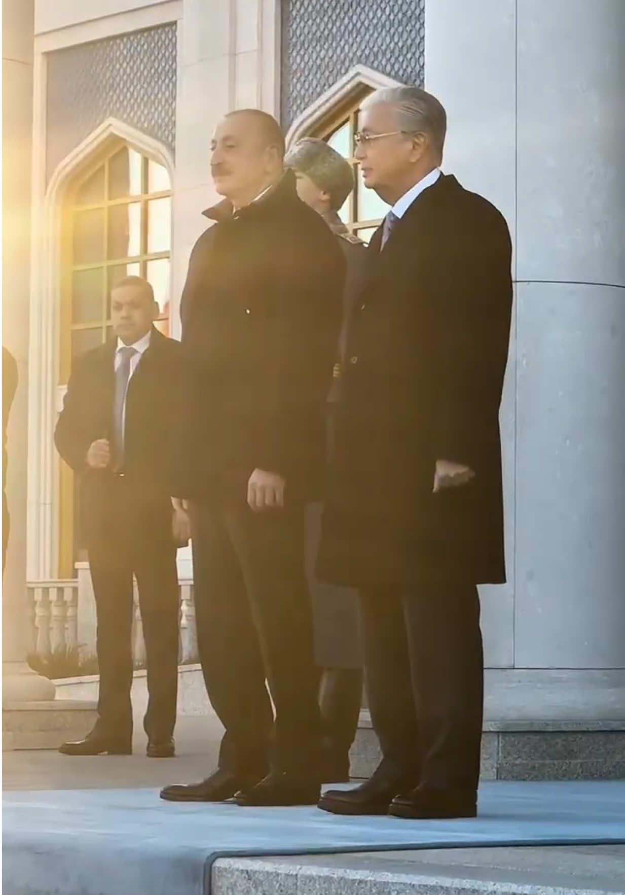Prezident İlham Əliyevin Qazaxıstana dövlət səfərindən görüntülər #Azerbaijan #kazakhstan 