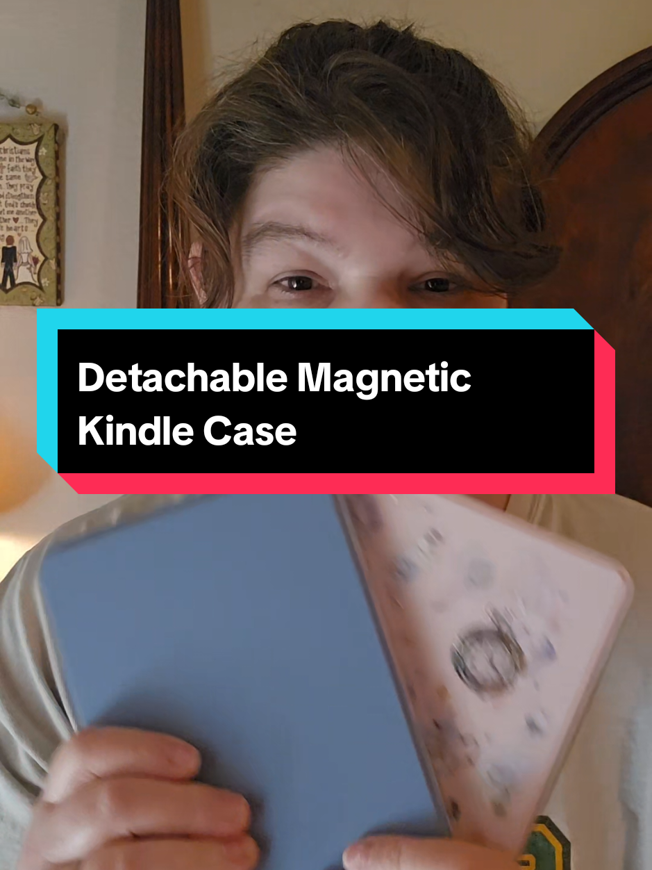 I LOVE these Detachable Magnetic Kindle Cases! BEST CASE EVER! #kindle #kindleaccessories #kindlecase #kindlegirlie #BookTok 