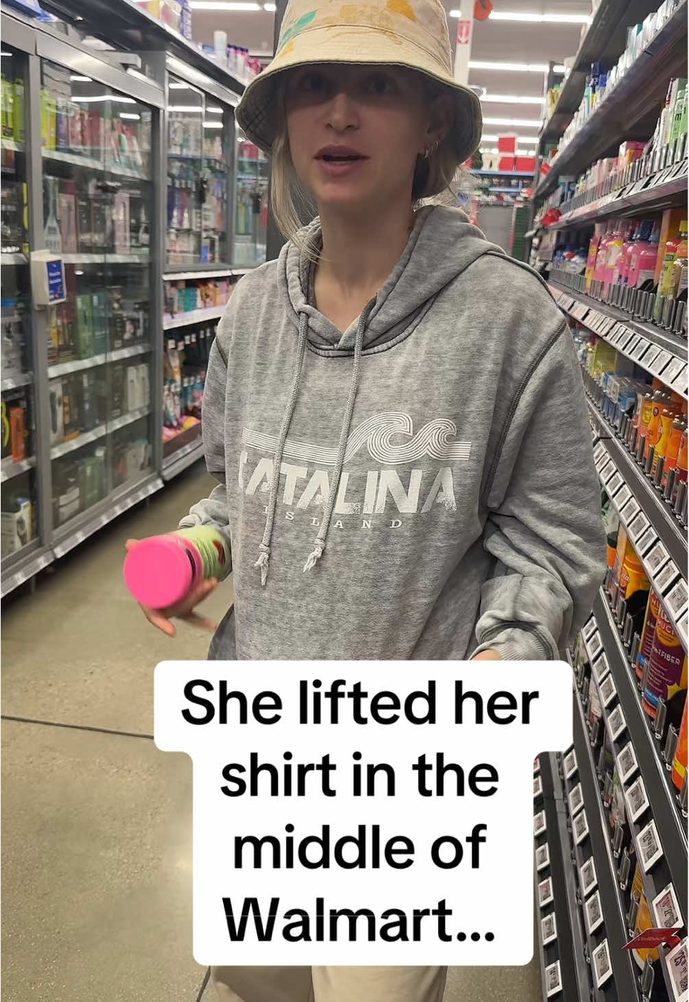 My jaw dropped when she actually did it #walmart #belliwelli 