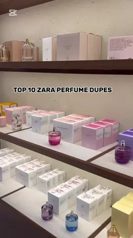 Top 10 Zara perfume dupes 🪩 #zaradupe #perfume #fyp  @UŠĆE Shopping Center @zarainspirations 