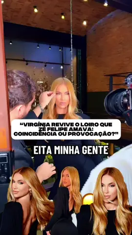 “Virgínia revive o loiro que Zé Felipe amava: coincidência ou provocação?”👀🔥