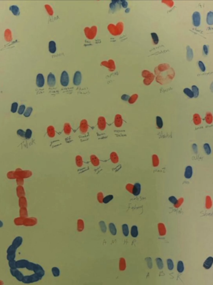 our time here? marked in fingerprints, not in words #senioryear #fci #kfs #lastcode #seniors 