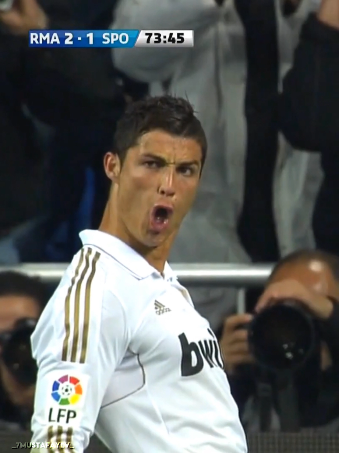Don't mess with him☠️🔥 | #football #footballtiktok #cristianoronaldo #_7mustafayev_ #fyp 