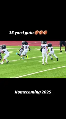 Rushing up the middle #footballvideo #youthfootball #youthathlete #fyp #trending 