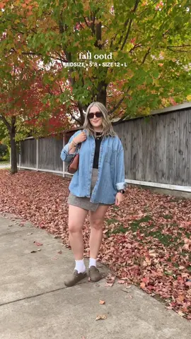 Outfit details are in my @LTK 🤎 #falloutfits #size12 #midsizefashion #oldnavy #falloutfitinspo 