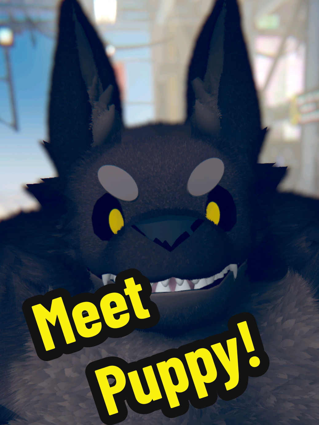 This loveable bundle of fur is someone I'm glad to call my friend! Edited: THAUM. #thiccnova #vrchat #fyp 