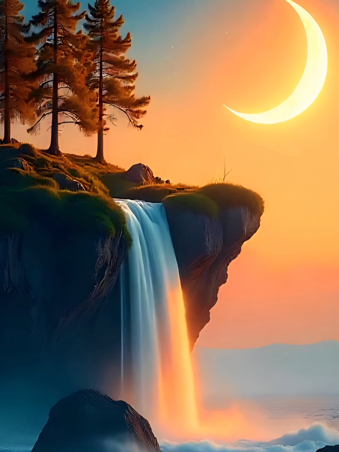 Chasing waterfalls and finding pure happiness  #waterfall #forest #peaceful #naturelover #tranquility