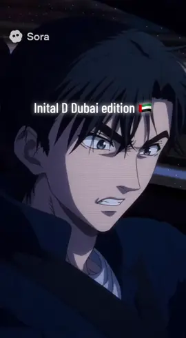 Inital D Dubai edition 🇦🇪 #initiald #dubai #uae #fyp #sora 