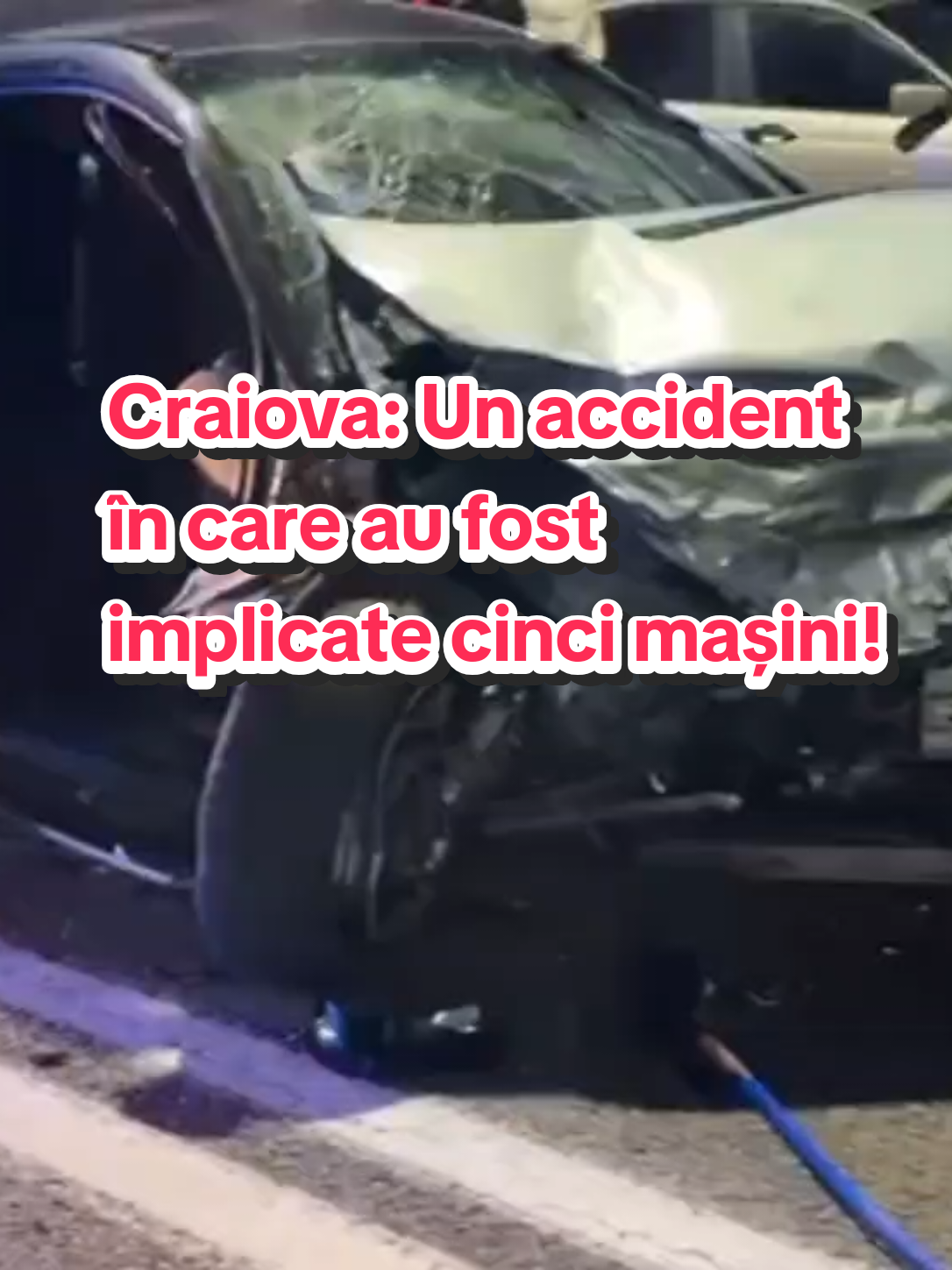 Craiova: Un accident în care au fost implicate cinci maşini!