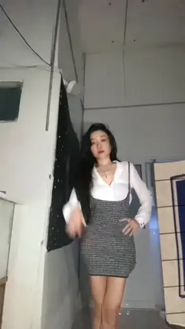 Extend a tank top strings to turn it into a jumper dress