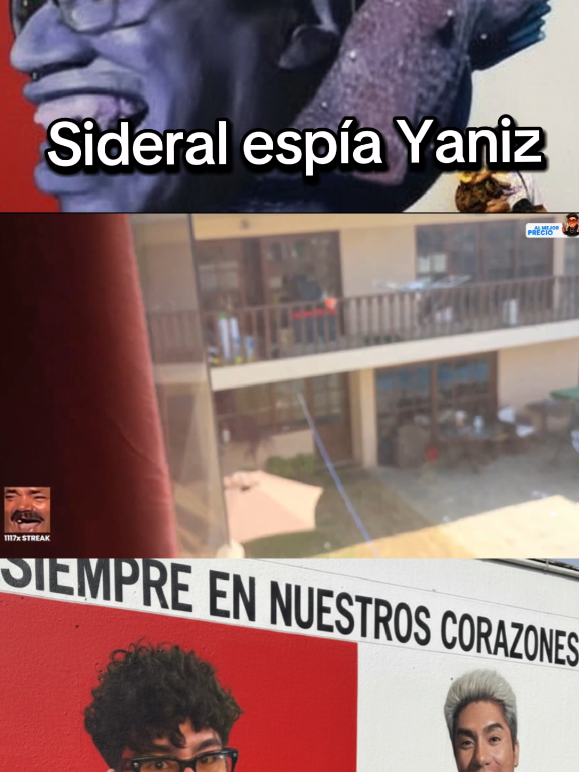 Sideral espía a Yaniz. #labebaarmy #sideral #tiktok #yaniz #zully 