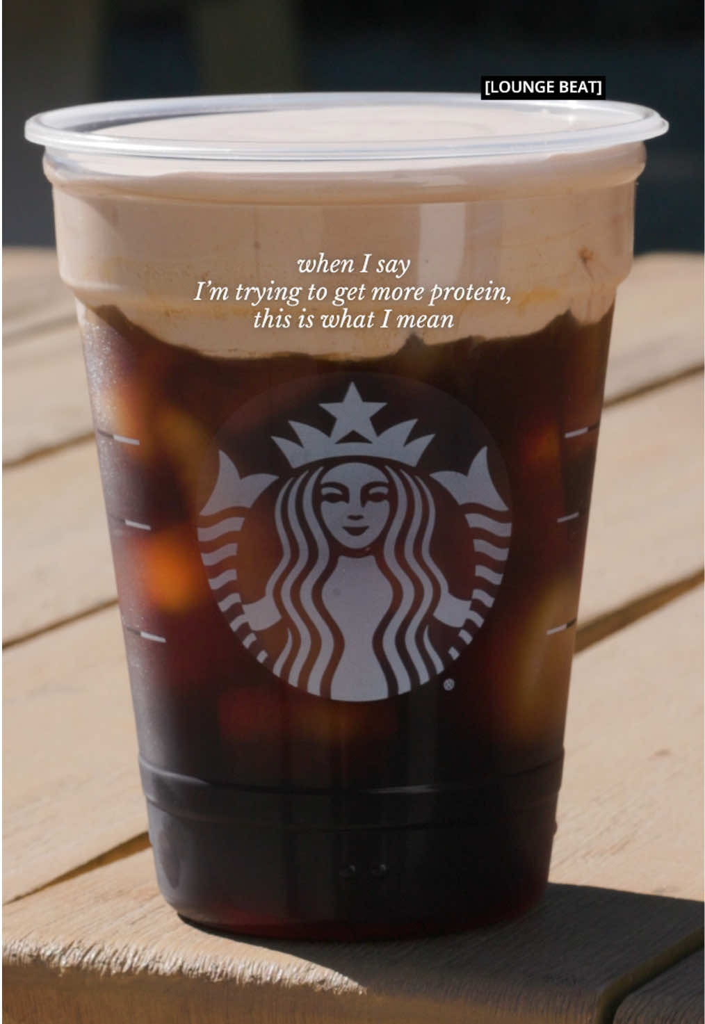 cold brew, but make it *protein*