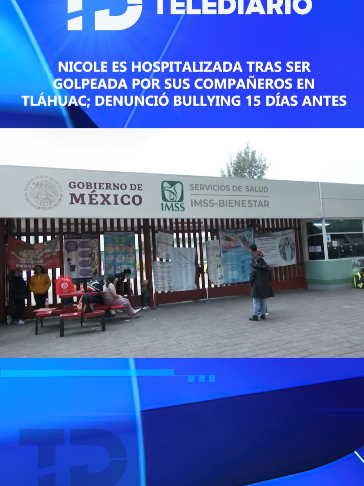 Estudiante de secundaria es hospitalizada tras ser agredida, denunció bullying 15 días antes #telediariomx #tiktokinforma #telediarioinforma #noticias #noticiastiktok #cdmx #tlahuac #bullying #nomasbullying #justiciaparanicole #alfonsocasoandrade #menorhospitalizada