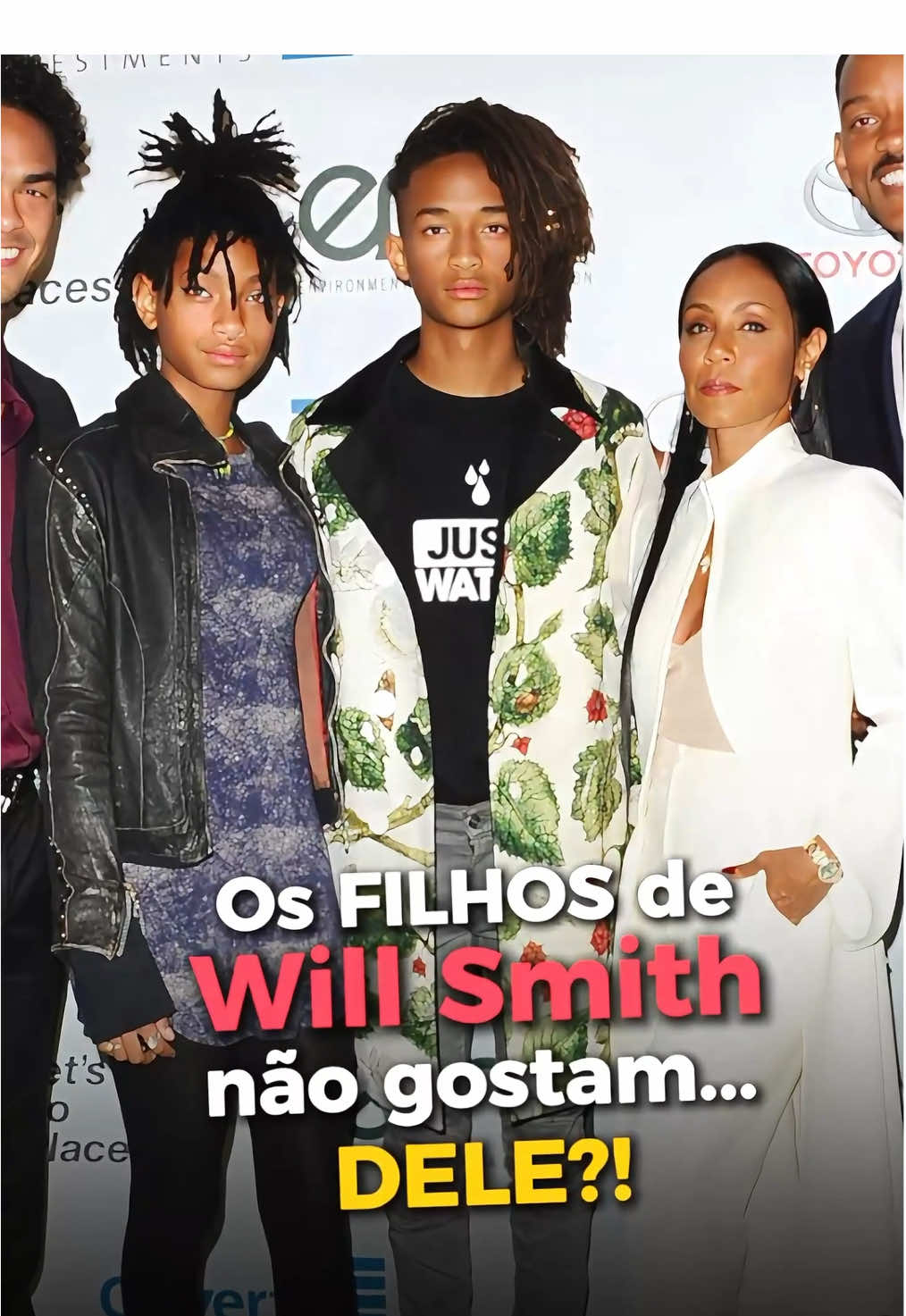 OS FILHOS DE WILL SMITH ODEIAM ELE! 😳💭🔥 #willsmith #jaden #celebridades #curiosidades #fyp 