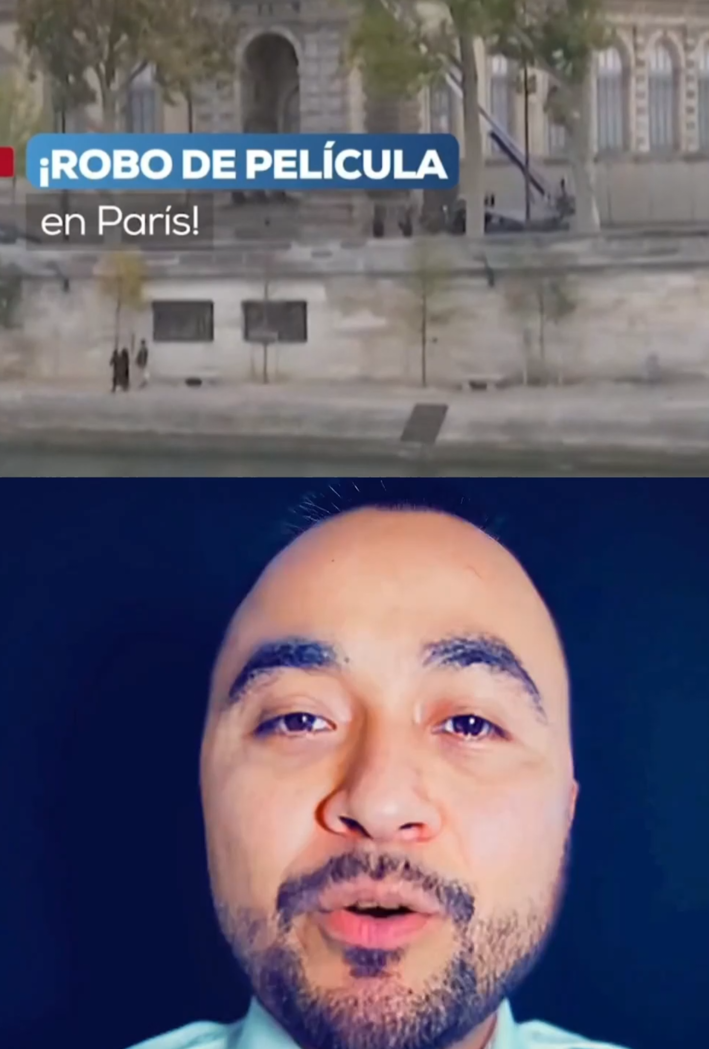 #Francia | ¡Robo de película en Museo de Louvre! Ladrones se llevaron nueve joyas históricas usando una camioneta y un montacargas. Entraron por una ventana y lo hicieron en solo siete minutos. Solo una pieza fue recuperada, con daños.  #news #noticias #louvre 