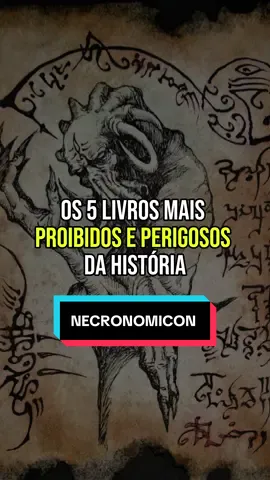 Os 5 livros mais proibidos e perigosos da história - necronomicon - e o livro de toth- #necronomicon #livrodetoth #terror #sobrenatural #livros 